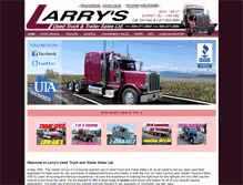 Tablet Screenshot of larryssales.com